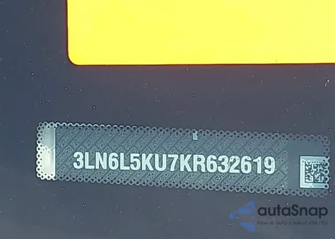 2019 Lincoln Mkz Hybrid Standard z USA, uszkodzony, nr VIN 3LN6L5KU7KR632619